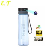 Spy Bottle Hidden Mini Spy Camera, HD 4K Water Bottle Portable WiFi Camera Video Recorder Support Mo