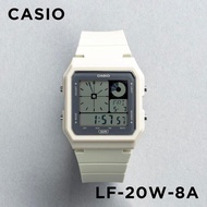 Casio LF-20W-8A Pop Beige Resin Band Digital Unisex Quartz Fashion Sport Watch