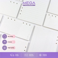 Loose Leaf A6 6 Ring - A6 Size File Binder Fill Paper