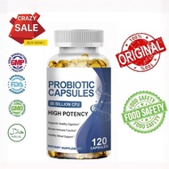 Probiotic Capsules 50 Billion CFU with Prebiotics & Digestive Enzymes Promote Digestive