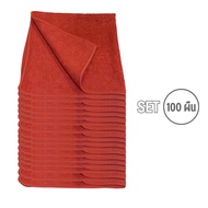 แพ็คแนะนำ✅ (100ผืน) 40x40ซม 260แกรม 40x40ซม 260แกรม ผ้าไมโครไฟเบอร์เช็ดรถ ผ้าไมโครไฟเบอร์ เช็ดรถยนต์