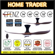 【 EFENZ 】✦ DC CEILING FAN ✦ HUGGER VERSION ✦ LIMITED EDITION ✦ BLACK DUTCH COCOA