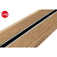 Line8 Model S Power Track Burmese Teak Package Deal (Include Installation)