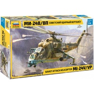 ZVEZDA/红星 4823 1/48 Soviet Attack Helicopter Mi-24 V/VP