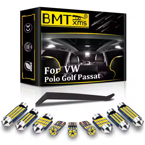 BMTxms Interior LED Car Light For VW POLO 6R 6C 9N 9N3 6N 6N1 6N2 GOLF MK7 MK6 MK5 MK4 MK3 MK2 Passa