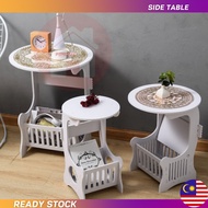 SMALL SIDE TABLE/ MEJA BULAT/MEJA TEPI/ SIDE TABLE BEDROOM