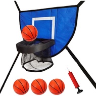 Basketball Hoop Trampoline，Mini Trampoline Basketball Hoop - Trampoline Accessories，Outdoor Basketba
