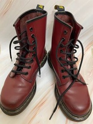 DR.MARTENS 1460 馬丁鞋 UK4 酒紅色 櫻桃紅 二手美品 馬丁靴 #新春跳蚤市場