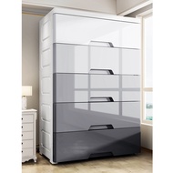 Storage Cabinet Thickened Drawer Organizer with Wheels Plastic Drawer Cabinet Household Cabinet Stor