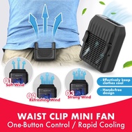 Waist Clip Portable Mini Fan / Neck Fan / Portable USB Rechargeable Fan / Portable Fan