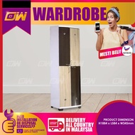 2.5 Feet Swing Door Storage Multi Cabinet / Almari baju / Multi Purpose Cabinet / Almari Baju Kayu / Almari Pakaian /