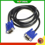 Hotdeal 1.5M VGA M/M Cable VGA Cable Network Cabel Wayar Network  Computer Accessories