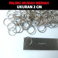 GANTUNGAN 2 cm roundRing 2 cm key chainRing with the most festive key chain ring