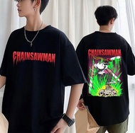 Anime Chainsaw Man T Shirt Denji Pochita Devil Graphic T-Shirt Men Cotton Oversized Harajuku Fashion T-Shirts Streetwear S-4XL-5XL-6XL