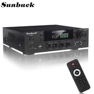 Sunbuck Audio Amplifier Bluetooth EQ Karaoke FM Radio 200W - AV-80