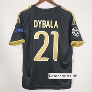 manchester united jersey football jersey 1516 Juventus Black No. 21 Dybala No. 10 Pogba Pirloman Juk