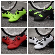 Ready Stock 37-47 Rotating Buckle Bicycle Shoes Large Size Cycling Shoes Road Lock Cycling Shoes Men/Women Sports Shoes Road Sole Bicycle Shoes Flat Shoes Outdoor Sports Shoes Rubber Outdoor Bicycle Shoes Professional Sports Shoes/Sports Shoes Road Bicycl