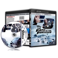 [Taiwan Version] Blu-ray HD Movie 4K UHD 1080P Speed and Passion 8 Fatal 8 (Taiwan)