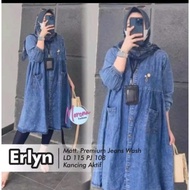 Erlin Premium Jeans Tunic Ld 110 Pb 100 Premium Quality
