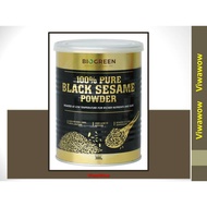 Biogreen 100% Pure Black Sesame Powder - 300g