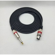 Canare Mic Cable 50cm-5mtr Jack Akai Male To XLR Female