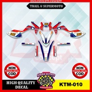 Ktm motorbike sticker, KTM decal, cool motorbike sticker, trail motorbike cross sticker, Supermoto m