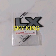 BADGE SYMBOL SYMBOL SYMBOL SYMBOL SYMBOL SYMBOL LOGO BACK WRITING LX TOYOTA LAND CRUISER LANDCRUISER