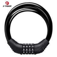 X-TIGER Bike Lock Bicycle Safety Locks Bicycle Password Lock Motorcycle Anti-Theft Locks