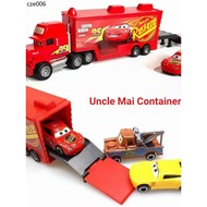 Racing Story Alloy Toy Car Model Lightning McQueen McQueen Container Truck Car Children's Toys