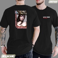 Jerrico T-shirt | Kaos Anime Donghua Battle through the heaven Lengan pendek | Btth Medusa