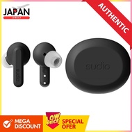 SUDIO A3 Pro (Cloudy Black) Wireless Earphones Canal Type (Bluetooth 5.4 / with Mic / Compatible wit