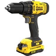 STANLEY รุ่น SCD700D2K-B1 สว่านไร้สาย 20 โวลท์ พร้อมแบตเตอรี่ 2.0Ah ครบชุด