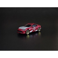 majorette toyota GT86 Red Rare Gray Hood