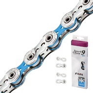 [TAYA Chain Official Outlet-Langqi Bicycle] 9-Speed Lightweight Bicycle Fresh Blue UCI Fleet Designa