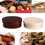 Fashion model shop Wood Lunch Box Handmade Natural Wooden Sushi Box Tableware Bowl Food Container