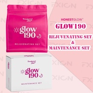 Glow190 Rejuvenating set + Glow190 Maintenance Set by Honestglow Bundle Set - Lightens pimple marks