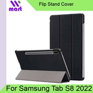 Samsung Galaxy Tab S8 2022 Trifold Flip Stand Cover / For Tab S8 / S8+ / S8 Ultra