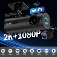 Dashcam 4K Wifi Camera Car Dashcam 24Hours Parking Monitor