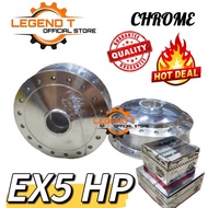 BUYUNG CHROME EX5 HP FRONT REAR HUB SET CROME CHROME EX5 HIGH POWER (LEGEND T)