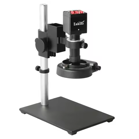 Eakins 13MP 1080P 60FPS HDMI VGA Industrial Video Microscope Camera 100X 130X C Mount Lens Digital I