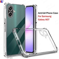 เกราะกันกระแทกเคสสำหรับ Samsung Galaxy A07 A17 4G 5G GalaxyA07 A 7 07A 4G เคสโทรศัพท์ซิลิโคนใส TPU F