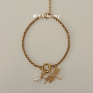 moska Aria Rope Chain Bracelet with Adjustable Length for Women Charm Bracelet for Women