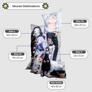 DAKIMAKURA CUSTOM ANIME Custom Waifu and Husbando Pillowcase/