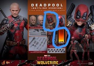 散件 只賣 半臉 頭雕 LED 燈 地台 背景 Hot toy  Hottoys X-men Marvel Deadpool and Wolverine Special 漫威 死侍 狼人 battli