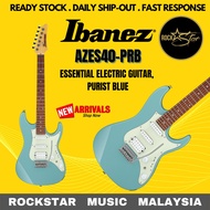 Ibanez AZES40-PRB Essential Electric Guitar, Purist Blue (AZES-40)