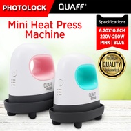 Quaff Mini Heat Press Machine for HTV/Sublimation/DTF Printing