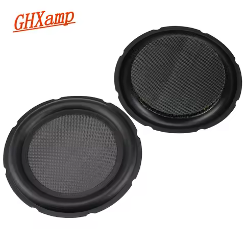 GHXAMP 8 INCH 10 Inch Honeycomb Bass Radiator Passive Speaker Rubber Vibration Membrane for 8" 10 In