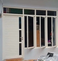 Kusen + Daun Pintu Dan Jendela aluminium