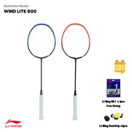 Li-Ning WindLite 800 Original Badminton Racket [Free String &amp; Grip] 79grams