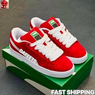 Size 36-45 Daf Suede XL Red Shoes Thick Cotton Shoes Sneakers Rubber Shoes For Men And Women Unisex